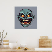 Ghoul - Halloween Print (Keuken)