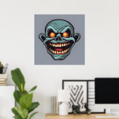 Ghoul - Halloween Print (Thuiskantoor)