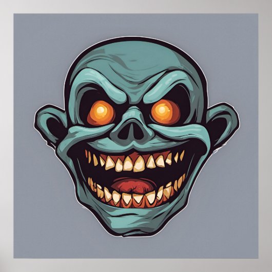 Ghoul - Halloween Print (Voorkant)