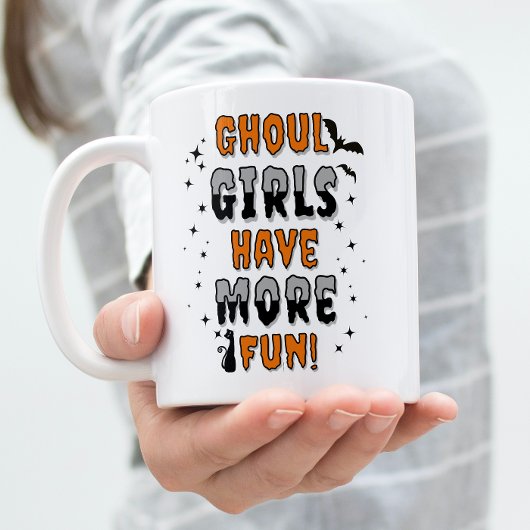 Ghoul meisjes hebben meer plezier moderne Hallowee Koffiemok