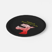 Ghoul met een mooie lach papieren bordje (Gekanteld)