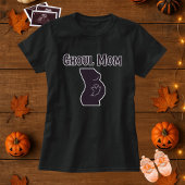 Ghoul Mom Halloween Maternity Spooky Zwangerschap T-shirt