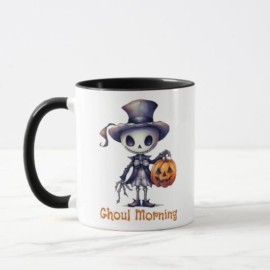 Ghoul Morning Ghoul Skelet Halloween Mok (Links)