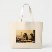 Ghoul Notre Dame, Parijs Frankrijk 1912  Grote Tote Bag (Voorkant)