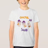 Ghoul Squad bijpassend Halloween groep T-shirt (Voorkant)