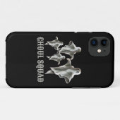 GHOUL SQUAD grappig spookachtig Case-Mate iPhone Case (Achterkant (horizontaal))