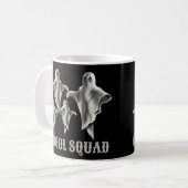 GHOUL SQUAD grappig spookachtig Koffiemok (Voorkant links)