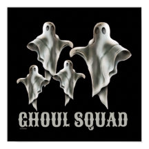 GHOUL SQUAD grappig spookachtig