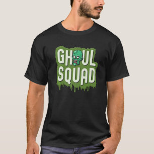 Ghoul Squad Halloween Crew Cute Zombie T-shirt
