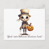 Ghoul-tastische Halloween avonturen wachten op Hal Feestdagenkaart (Voorkant)