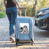 ghoul zombie pirate schat monster horror art sticker (Koffer Insitu)