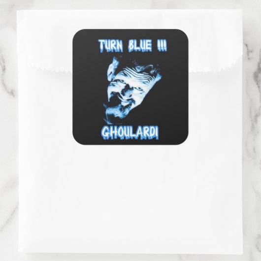 Ghoulardi (Blauw)  Stickers (Tas)