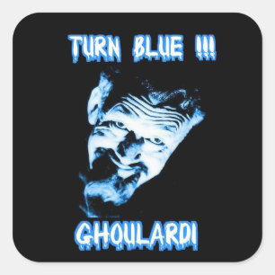 Ghoulardi (Blauw)  Stickers