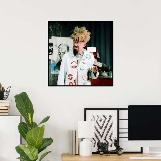 Ghoulardi (op het set-1-Poster) Poster (Thuiskantoor)