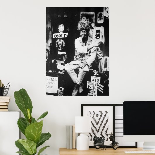 Ghoulardi (op het set-2-Poster) Poster (Thuiskantoor)