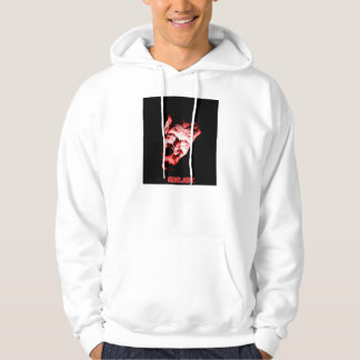 Ghoulardi (rood/zwart)  basishoed hoodie