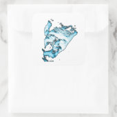 Ghoulardi (Transparent-3) Stickers (Tas)