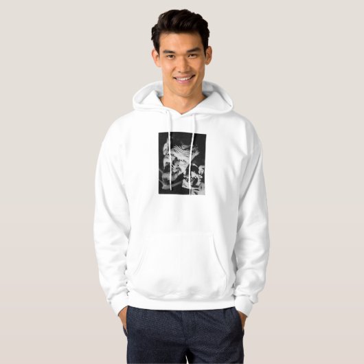 Ghoulardi (W/Skull-2) basishoed Hoodie (Voorkant volledig)