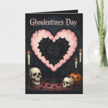 Ghoulentines Dag Altaar Voor Een Macabere Romanse