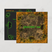 Ghoulfest 2010 Halloween Party Invitation Kaart (Voorkant / Achterkant)