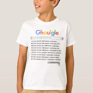 Ghoulgle Last Minute Halloween Kostuum Zoeken 2017 T-shirt