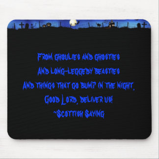 Ghoulies en ghosties muismat