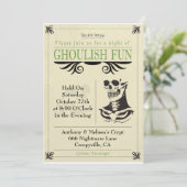 Ghoulish Fun Kaart (Staand voorkant)