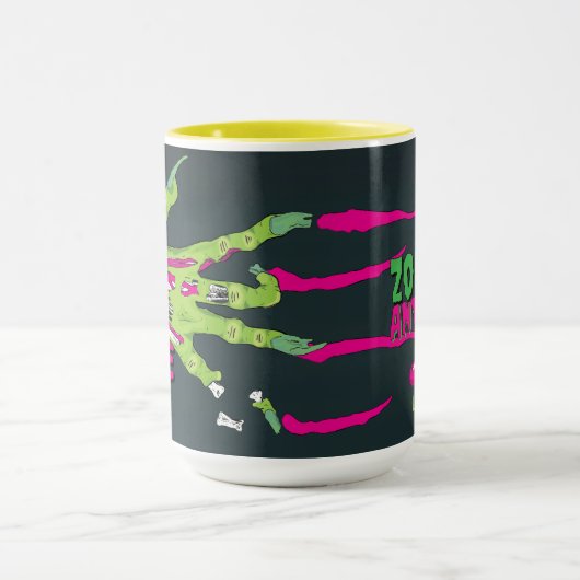 Ghoulish Fun Savage Mode Zombie Antidote Loading Mok (Midden)