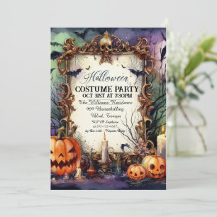 Ghoulish Gala: Gepersonaliseerde Halloween uitnodi Kaart