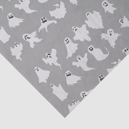 Ghoulish Ghost Tissue Paper Tissuepapier (Detail)