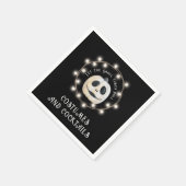 Ghoulish Halloween Party Pompoen Papier Servet (Hoek)