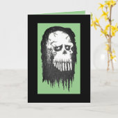 Ghoulish Reaper "You are HOW old?" Birthday Kaart (Gele Bloem)