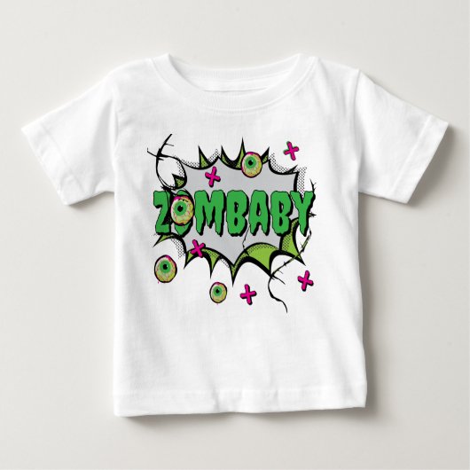 Ghoulish Schattigee 'ZomBaby' Zombie Baby Pun (Voorkant)