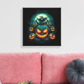 Ghoulish schittering canvas afdruk (Insitu (Woonkamer))