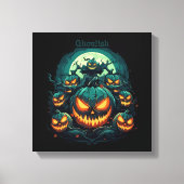 Ghoulish schittering canvas afdruk (Voorkant)