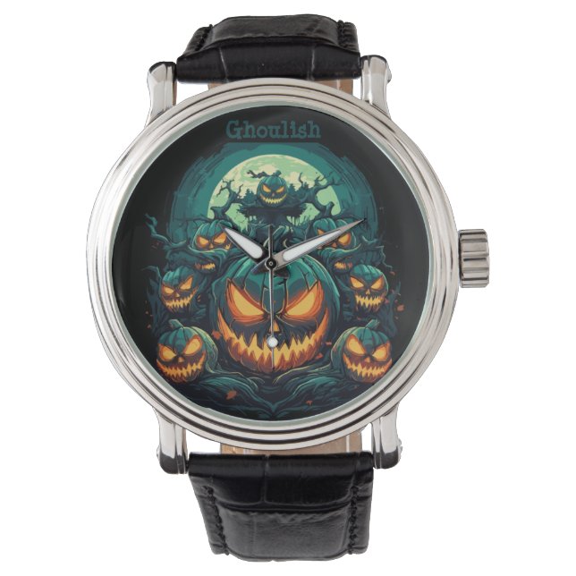 Ghoulish schittering horloge (Voorkant)