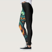 Ghoulish schittering leggings (Links)