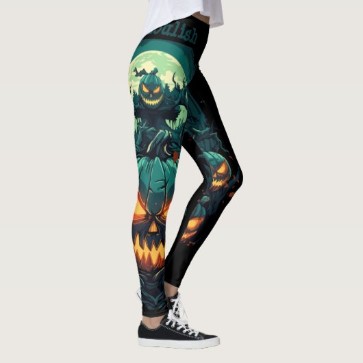 Ghoulish schittering leggings (Rechts)