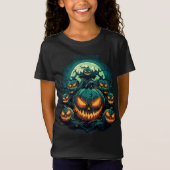 Ghoulish schittering t-shirt (Voorkant)