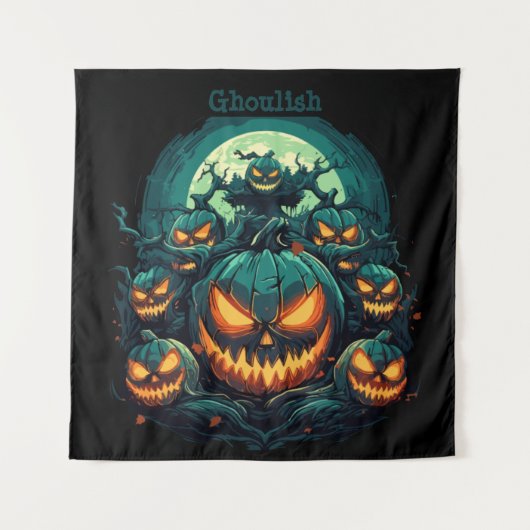 Ghoulish schittering wandkleed (Voorkant)