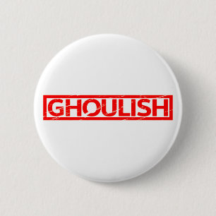 Ghoulish Stamp Ronde Button 5,7 Cm