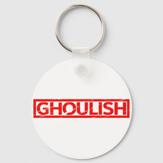 Ghoulish Stamp Sleutelhanger (Voorkant)