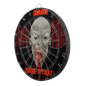 Ghoulish Zombie-aanval Dartbord (Voorkant Rechts)