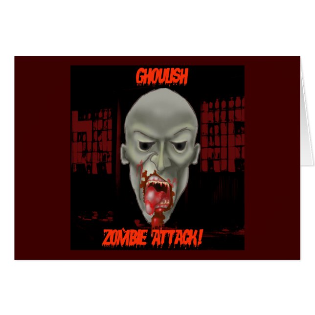 Ghoulish Zombie Attack (Voorkant Horizontaal)