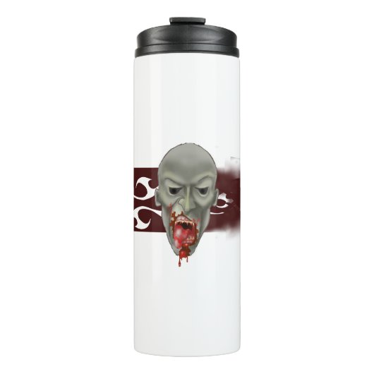Ghoulish Zombie Beverage holder Thermosbeker (Voorkant)