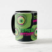 Ghoulishly Fun Zombie Antidote Rise of the Undead Mok (Voorkant links)