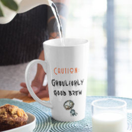 Ghoulishly Good Brew White Halloween Latte Mok