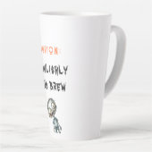 Ghoulishly Good Brew White Halloween Latte Mok (Rechterhoek)