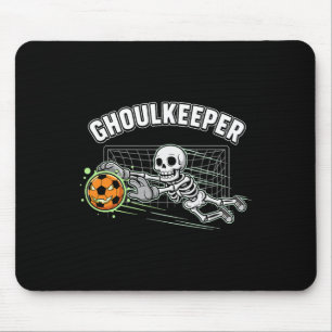 Ghoulkeeper Skelet Keeper Halloween Voetbal Pun Muismat