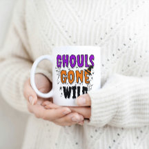 Ghouls Gone Wild Modern Halloween Mok